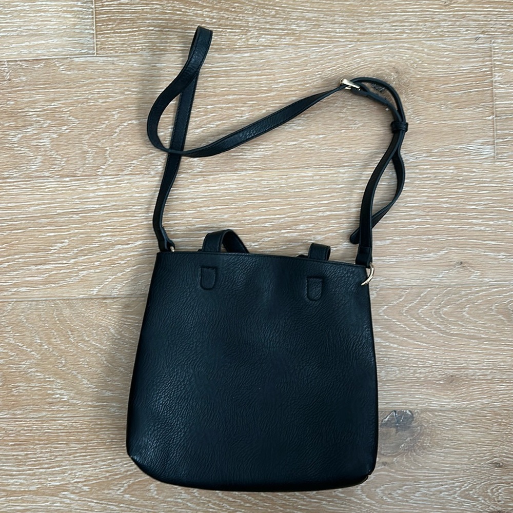 Urban Outfitters Black Tote Crossbody